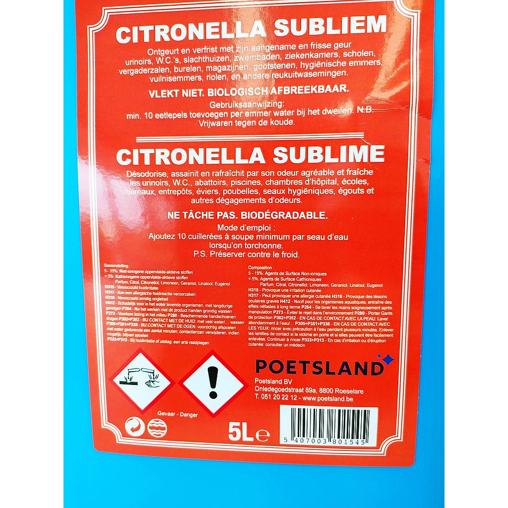 CITRONELLA SUBLIEM 5L